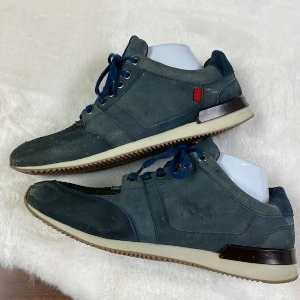 Marc Joseph New York 367002 Empire State Sneaker in Jeans Nubuck,‎ size 7M